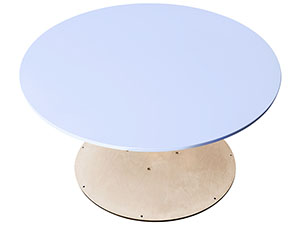 Альтернативный вариант: детали для сборки крутящихся центров стола Lazy Susan (поворотные площадки и круглые столешницы)