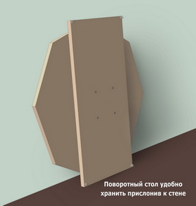 Поворотный стол для окраски